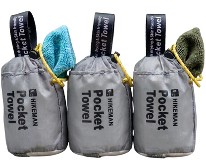 Toalla Compacta con Mini Bolsa de Transporte