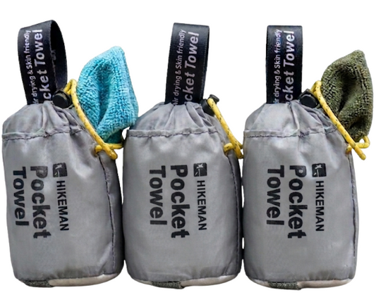 Toalla Compacta con Mini Bolsa de Transporte